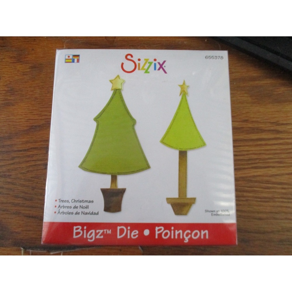 SIZZIX Bigz Die CHRISTMAS TREES
